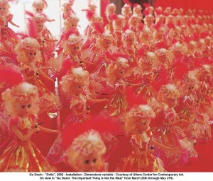 artwork: Gu Dexin - "Dolls", 2002 - Installation - Dimensions variable - Courtesy of Ullens Center for Contemporary Art. On view in "Gu Dexin: The Important Thing is Not the Meat" from March 25th through May 27th.