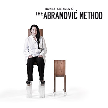 Marina Abramović "The Abramović Method: Chair for Man and His Spirit",  2012. © Marina Abramovic, courtesy Marina Abramovic Archive.