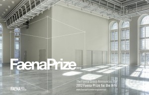 Faena Group announces the 2012 Faena Prize for the Arts