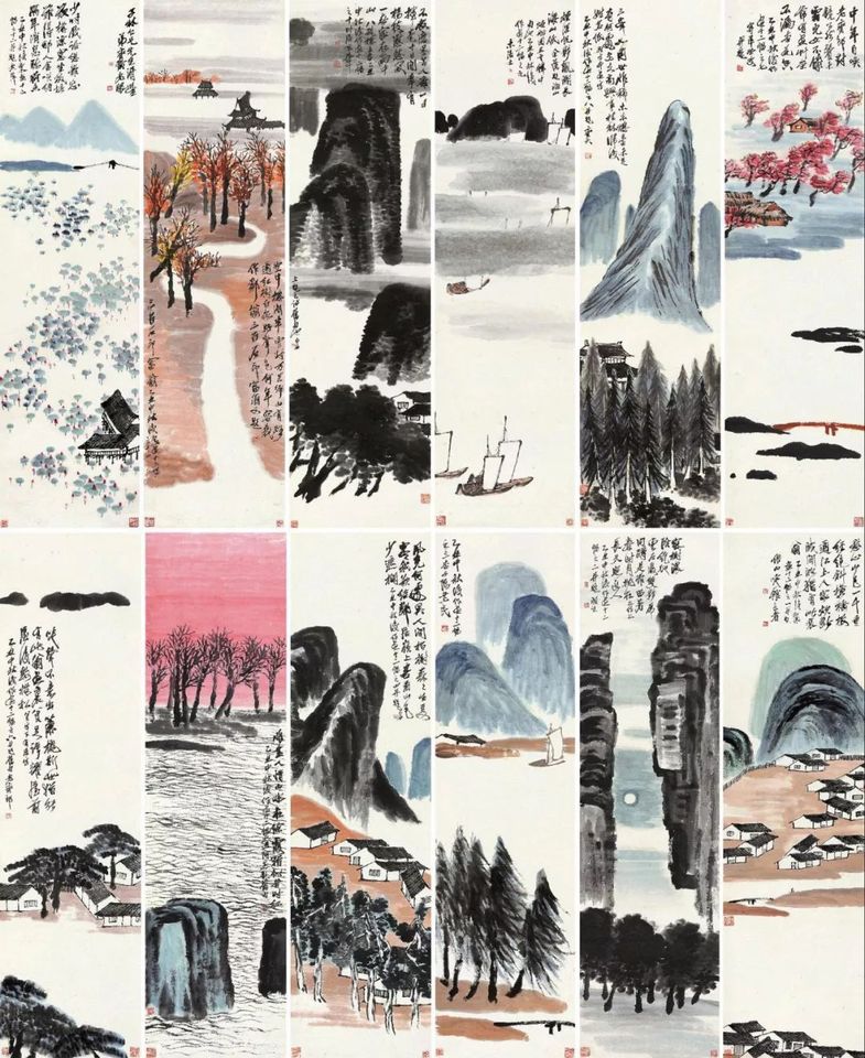 Qi Baishi paintings set new $141m record for Chinese artist